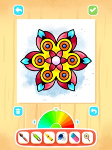 mandala coloring games